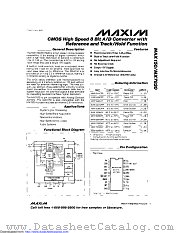MX7820KCWP+T datasheet pdf MAXIM - Dallas Semiconductor