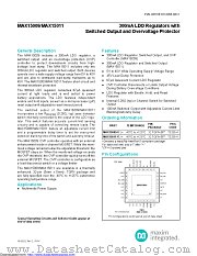 MAX15009ATJ+ datasheet pdf MAXIM - Dallas Semiconductor