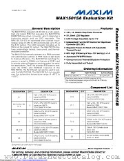 MAX15015AEVKIT datasheet pdf MAXIM - Dallas Semiconductor