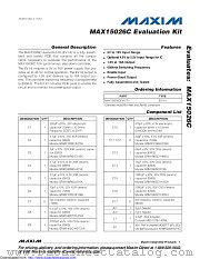 MAX15026CEVKIT datasheet pdf MAXIM - Dallas Semiconductor