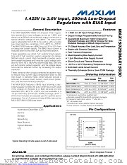 MAX15029ATB/V+ datasheet pdf MAXIM - Dallas Semiconductor