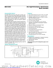 MAX15046BAEE+TCHH datasheet pdf MAXIM - Dallas Semiconductor