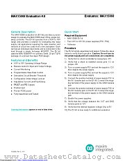 MAX15068EVKIT+ datasheet pdf MAXIM - Dallas Semiconductor