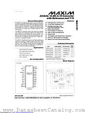 MAX151ACWG+ datasheet pdf MAXIM - Dallas Semiconductor