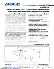 MAX15118 datasheet pdf MAXIM - Dallas Semiconductor