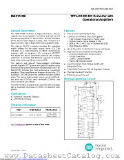 MAX1518BETJ+ datasheet pdf MAXIM - Dallas Semiconductor