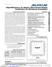 MAX1533AETJ+ datasheet pdf MAXIM - Dallas Semiconductor