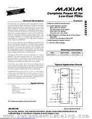 MAX1552EVKIT datasheet pdf MAXIM - Dallas Semiconductor