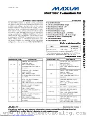 MAX1567EVKIT datasheet pdf MAXIM - Dallas Semiconductor