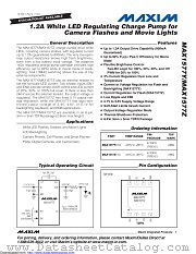MAX1577Z datasheet pdf MAXIM - Dallas Semiconductor