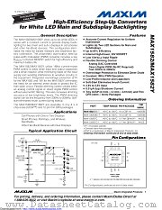 MAX1582ETC+ datasheet pdf MAXIM - Dallas Semiconductor