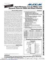 MAX1586AETM+ datasheet pdf MAXIM - Dallas Semiconductor