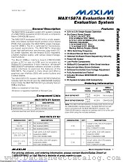 MAX1587AEVCMAXQU datasheet pdf MAXIM - Dallas Semiconductor