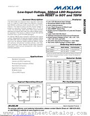 MAX1589ETT150+ datasheet pdf MAXIM - Dallas Semiconductor