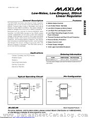MAX1598EZK50 datasheet pdf MAXIM - Dallas Semiconductor