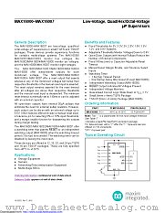 MAX16007ETP+ datasheet pdf MAXIM - Dallas Semiconductor