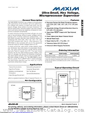 MAX16055AAUB+T datasheet pdf MAXIM - Dallas Semiconductor