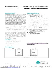 MAX16058ATA21+ datasheet pdf MAXIM - Dallas Semiconductor