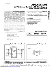MAX1606EUA+T datasheet pdf MAXIM - Dallas Semiconductor