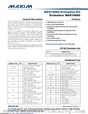 MAX16065EVKIT+ datasheet pdf MAXIM - Dallas Semiconductor