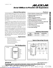 MAX1609EEE+ datasheet pdf MAXIM - Dallas Semiconductor
