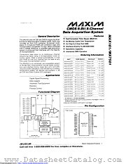 MX7581JCWI+T datasheet pdf MAXIM - Dallas Semiconductor