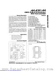 MAX167BCWG+ datasheet pdf MAXIM - Dallas Semiconductor