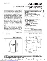 MAX1664EUP+T datasheet pdf MAXIM - Dallas Semiconductor