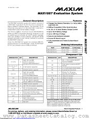 MAX1667EVKIT datasheet pdf MAXIM - Dallas Semiconductor