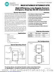 MAX1676EUB-T datasheet pdf MAXIM - Dallas Semiconductor