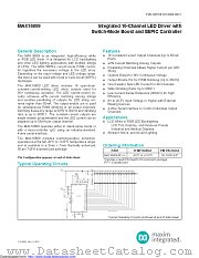 MAX16809ATU+T datasheet pdf MAXIM - Dallas Semiconductor