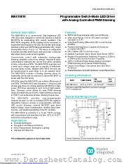 MAX16816 datasheet pdf MAXIM - Dallas Semiconductor