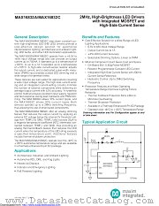 MAX16832AASA/V+ datasheet pdf MAXIM - Dallas Semiconductor