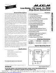 MAX1684EEE+ datasheet pdf MAXIM - Dallas Semiconductor