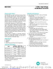 MAX16903RAUE33+ datasheet pdf MAXIM - Dallas Semiconductor