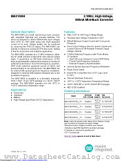 MAX16904RATB28/V+ datasheet pdf MAXIM - Dallas Semiconductor