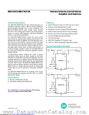 MAX16913A datasheet pdf MAXIM - Dallas Semiconductor