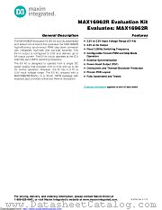 MAX16962REVKIT# datasheet pdf MAXIM - Dallas Semiconductor