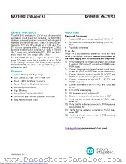 MAX16963EVKIT# datasheet pdf MAXIM - Dallas Semiconductor