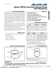MAX1697SEUT+T datasheet pdf MAXIM - Dallas Semiconductor