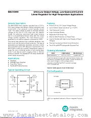 MAX16999AUA18+T datasheet pdf MAXIM - Dallas Semiconductor