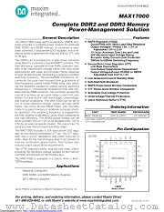 MAX17000ETG+G1D datasheet pdf MAXIM - Dallas Semiconductor