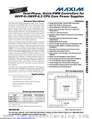 MAX17482 datasheet pdf MAXIM - Dallas Semiconductor