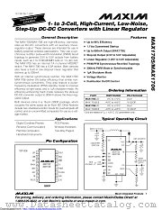 MAX1706EEE+T datasheet pdf MAXIM - Dallas Semiconductor