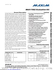 MAX17082EVKIT+ datasheet pdf MAXIM - Dallas Semiconductor