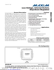 MAX17083 datasheet pdf MAXIM - Dallas Semiconductor