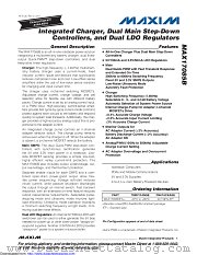 MAX17085BETL+T datasheet pdf MAXIM - Dallas Semiconductor