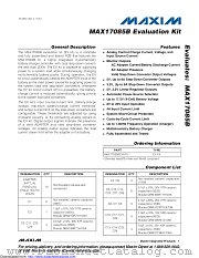 MAX17085BEVKIT datasheet pdf MAXIM - Dallas Semiconductor