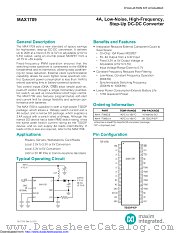 MAX1709ESE+T datasheet pdf MAXIM - Dallas Semiconductor