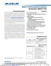 MAX17135EVKIT datasheet pdf MAXIM - Dallas Semiconductor